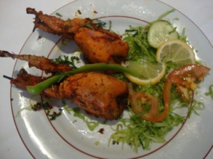 Caille Tandoori